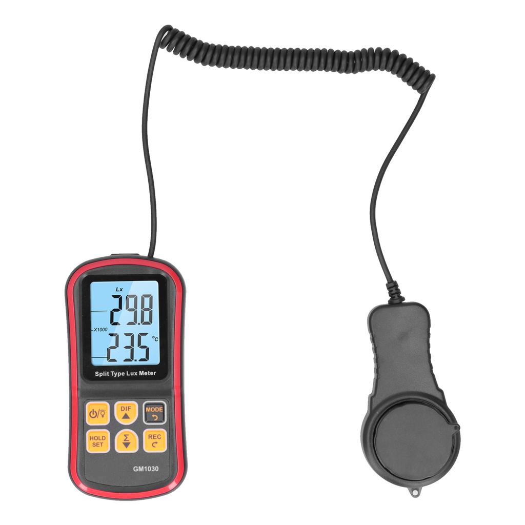 BENETECH Digital Luminance Meter HighAccuracy Handheld Industrial MultiFunction Illuminance Meter