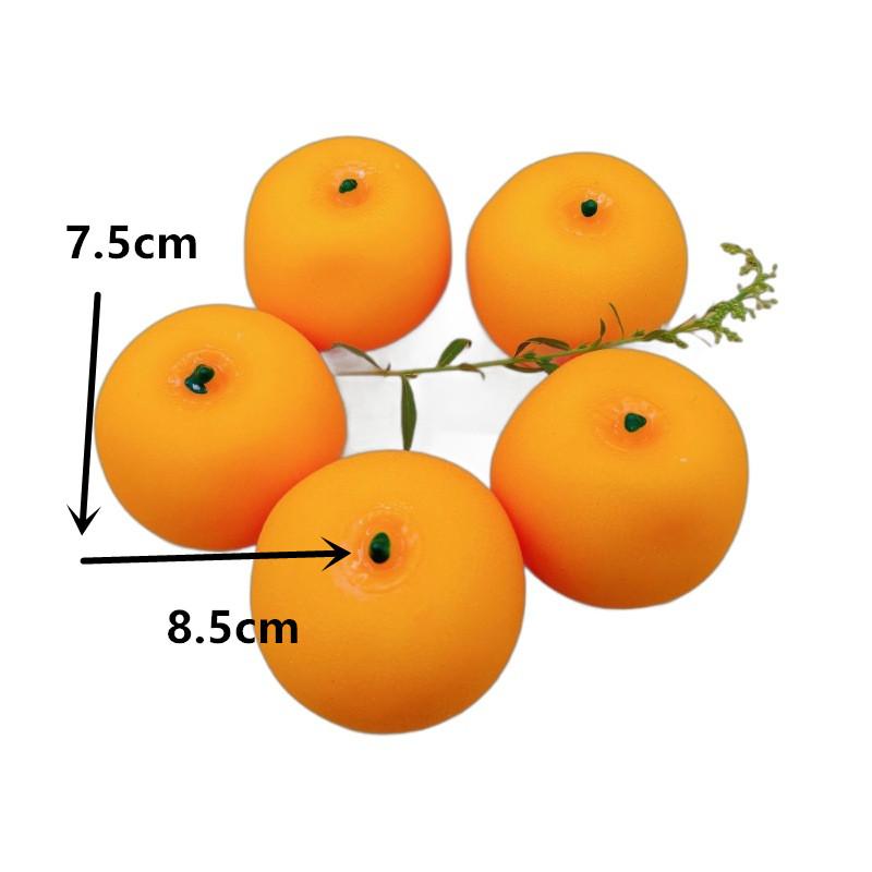 New Kawaii Simulation Orange Peel Sticky Squeeze S Soft And Realistic Jelly Sparkling Squeeze S Children & Adult Gifts