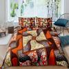 Exotic Geometric Duvet Cover Set Luxury Mandala Bedding Set Colorful Abstract Art Polyester Quilt Cover Queen Comforter Cover