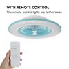 ABS + Acrylic Ceiling Fan with Light Remote Control Phone APP Wifi Control 3-Color LED ceiling Light Dimming 3Speed Wind for Bedroom 220V
