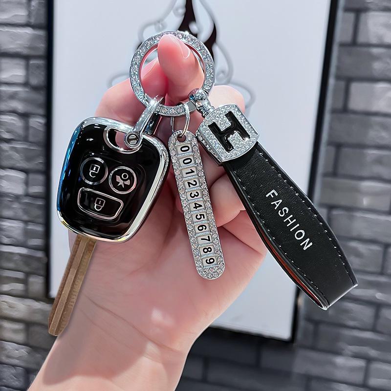 Protective Cover for Original Dongfeng Peugeot Straight Car Key. Suitable for Peugeot 206, 207, 307 Remote Control Keys.