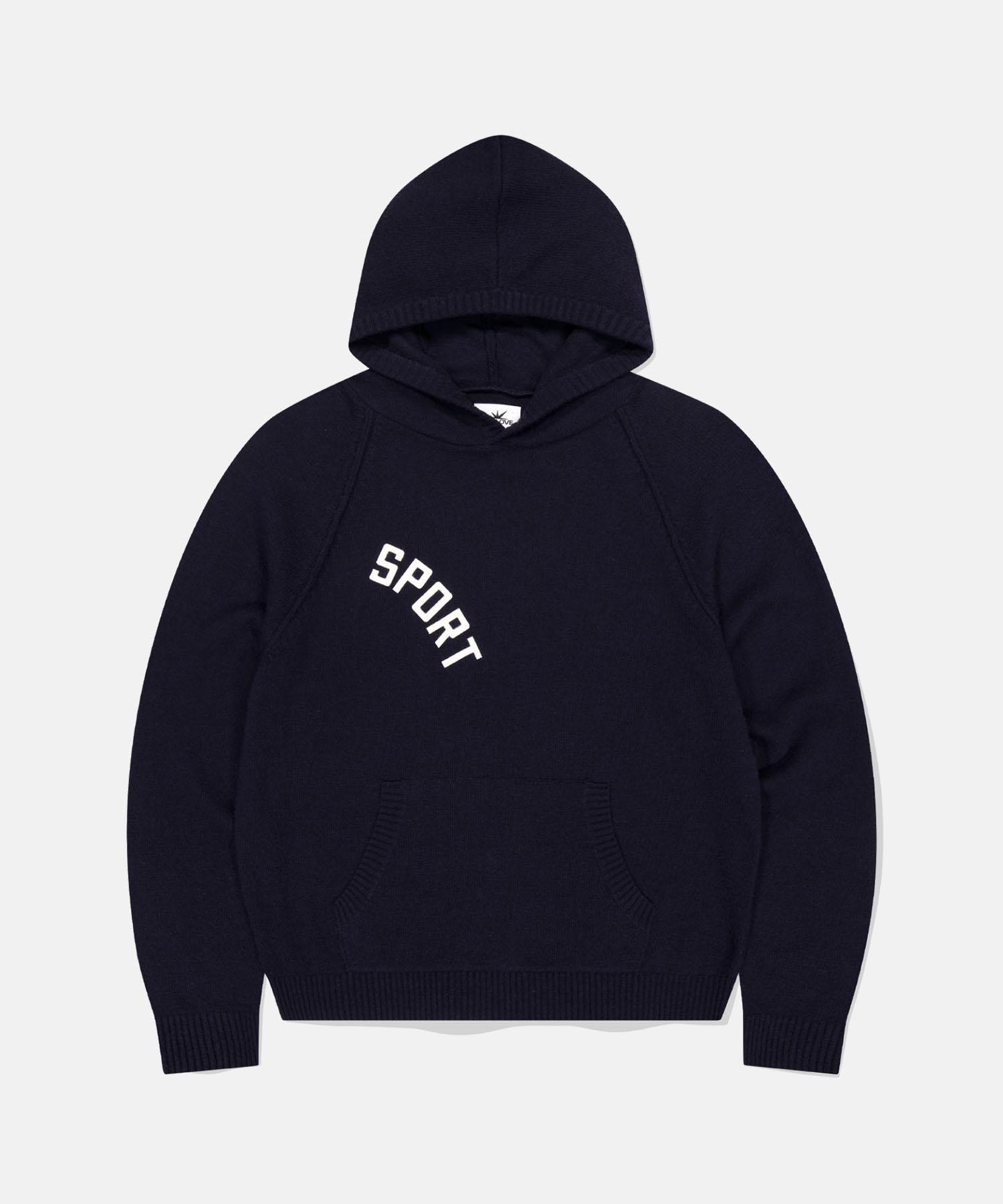Худи Sun Love Sport Knit Темно-синий S