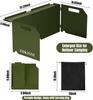 Camping Stove Windscreen, Lightweight Foldable Wind Blocker for Gas Stove, Navy Green