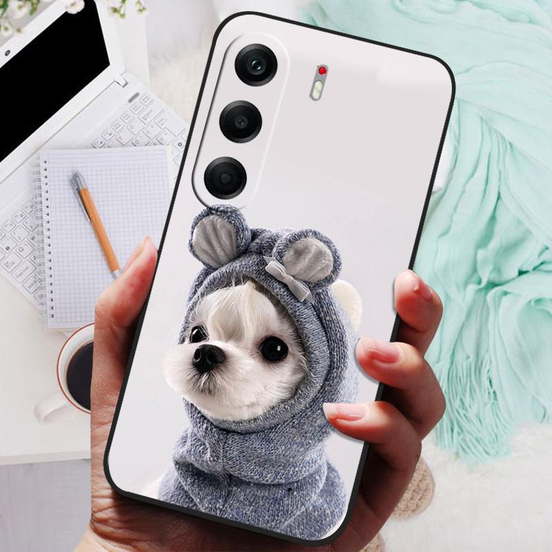 Für Tecno Camon 40 Pro Premier Hülle Löwe Wolf Silikon Weiche Rückabdeckung Für Tecno Camon40Pro 4G 5G Handyhülle Schutzhülle