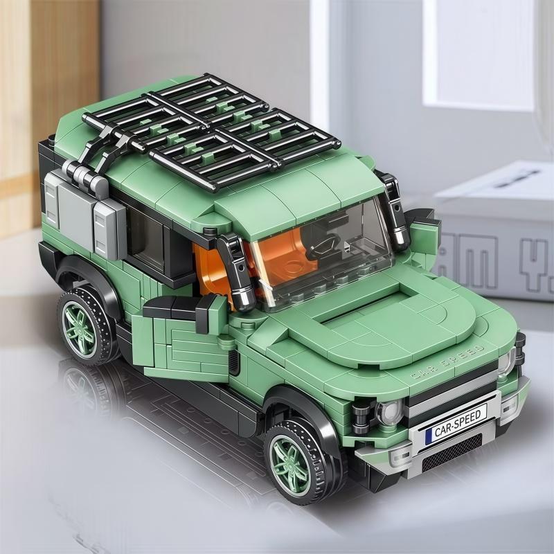 City Adventure Off-Road Vehicle Building Blocks, Collectible Car Model, STEM Assembly Toy for Teens