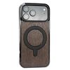 Bewood Wooden Case for iPhone 17 Pro Max Smoked OAK with MagSafe
