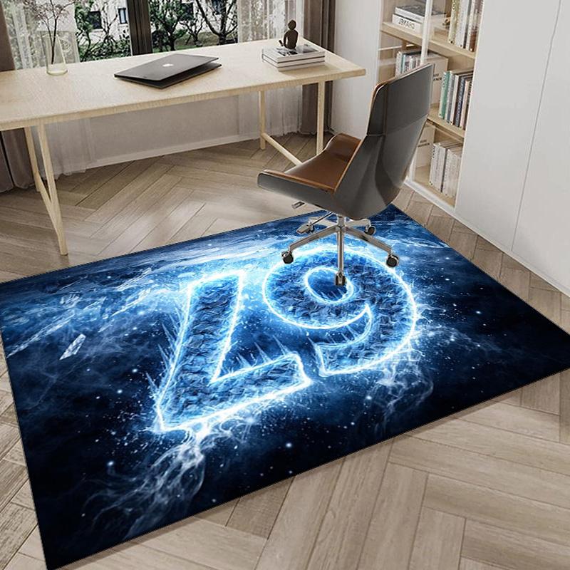 Unicorn Celebration Number 67 Area Rug for Office, Chair Rug, Decorative Carpet Livingroom Mat, Large Size Fan gifts Christmas gifts