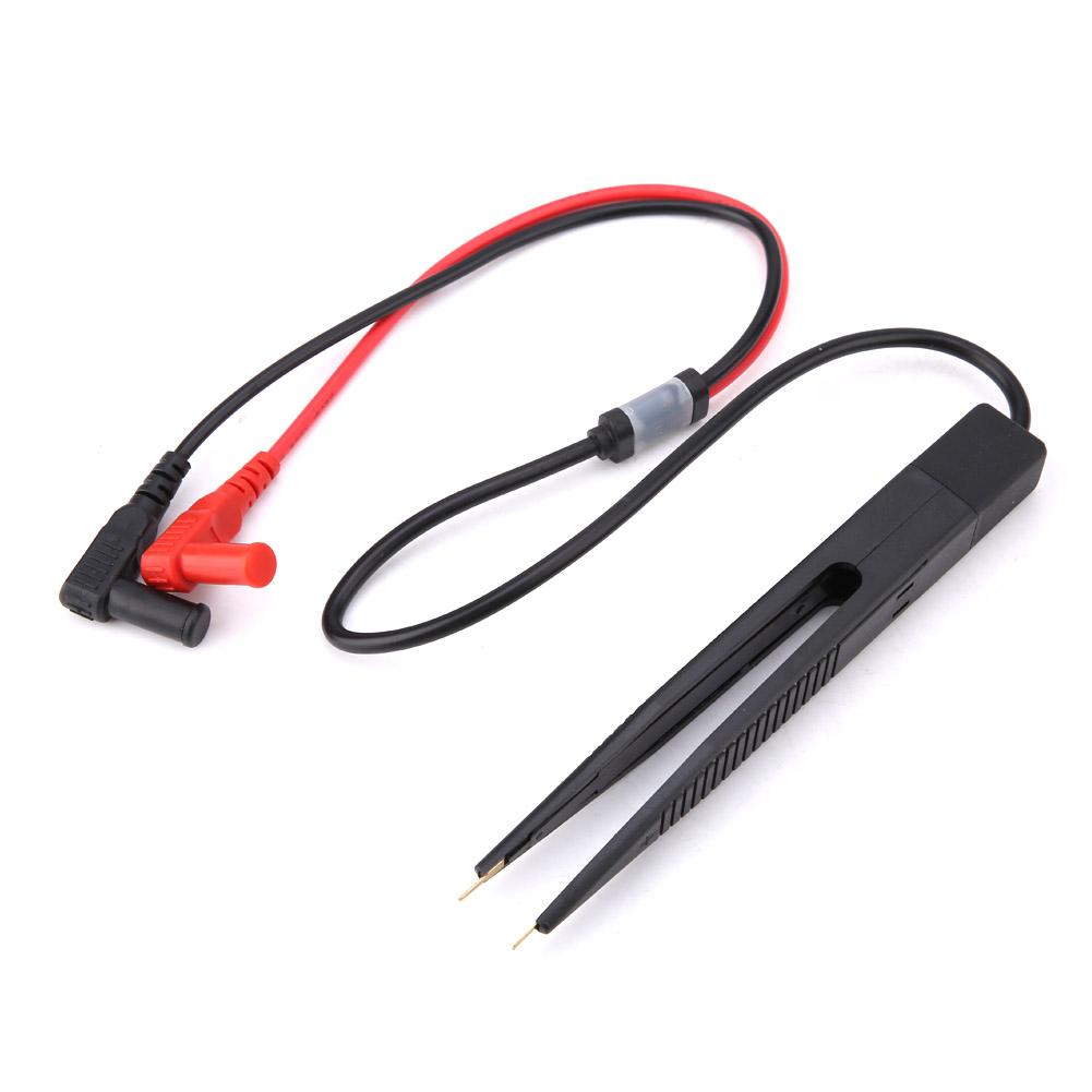 White SMD SMT Chip Capacitance Test Pen Clip For Multimeter