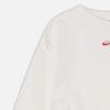 Nike Sweatshirt Round Neck Printed Long Sleeve Knit Sports Kids tops White HJ0833-133