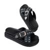 2026 Summer New Sexy Cross Thick Bottom Fashion Casual Beach Sandals