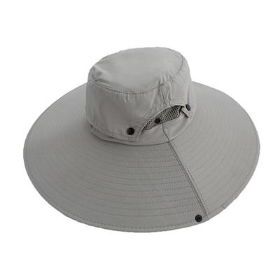 Chapeau de soleil d'extérieur à large bord amovible