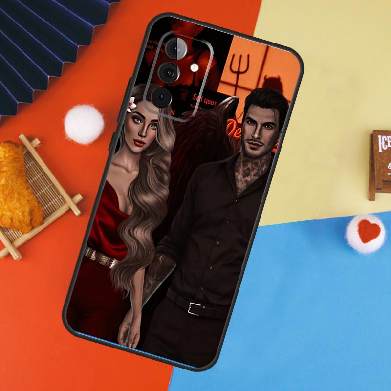 Romance Club Case For Samsung Galaxy A52 A32 A12 A53 A33 A23 A13 A54 A34 A14 A51 A15 A25 A35 A55 Cover