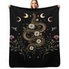 Serpent SpellColour Throw Blanket Fluffy Cozy Throw Blanket for Home Decor