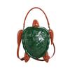 Unique Animal-Shaped Shoulder Bag Women Trendy Asymmetrical PU Handbag With Zip Interior Pockets