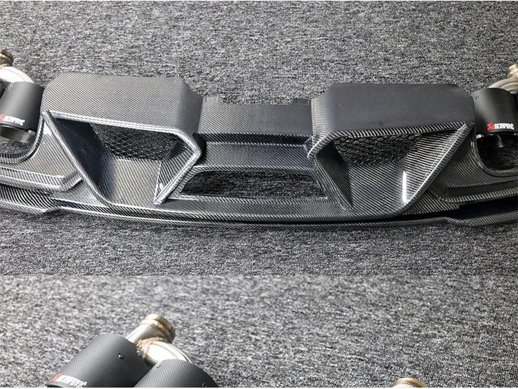 Carbon Fiber Rear Spoiler Lip for 2015-2022 Ford Mustang GT500 Body Kit