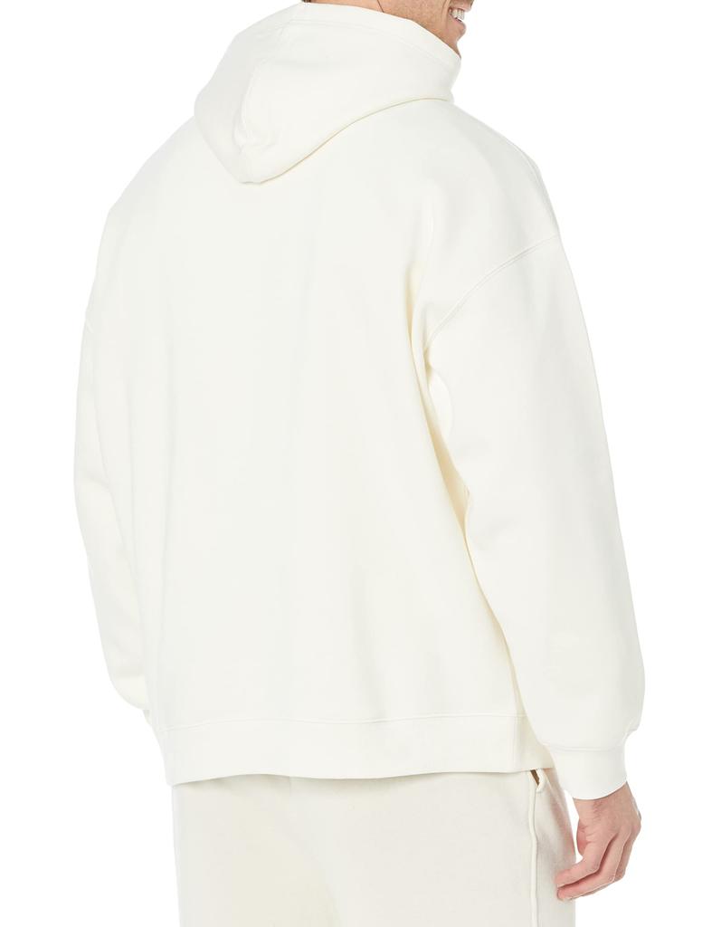 Amazon Essentials Men's Oversized Hoodie, Eggshell White, Size XL
