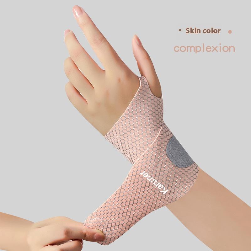 Thin Sports Wrist Guard With Anti Sprain Wrist, Men'S And Women'S Badminton, Basketball, Fitness, And Pressure Wristband