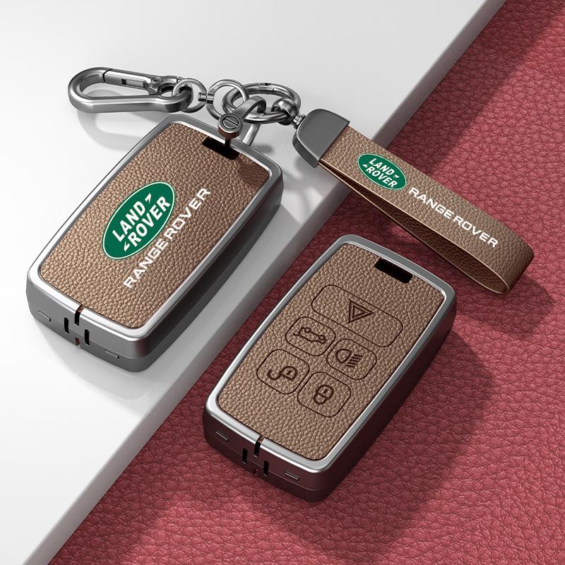 Land Rover Schlüsseltasche: Passend für neuen Range Rover Sport, neuen Defender, Discovery 5 - Schutzhülle für Autoschlüssel für Männer & Frauen