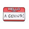 Style Cute Cartoon English Letter Badge Brooch Unique Alloy Pin For Trendsetters
