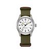 Khaki Field Reserva de Marcha Mostrador Branco Pulseira NATO H69509910