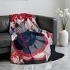 Virtual Idol Singer Anime K Kasane T Teto Blanket Soft Throw Blanket for Home Bedroom Bed Sofa Picnic Travel Office Blanket Gift