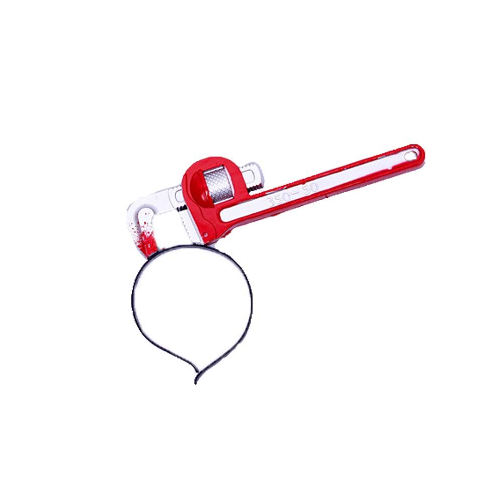 Holiday Props Hammer Plastic Simulation Headwear Women Hairband Scary Hair Hoop Halloween Headband
