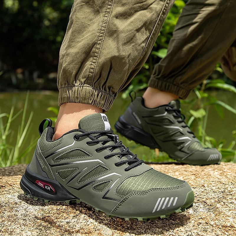 Independent new large size off-road shoes durable running shoes travel hiking platform sports outdoor hiking shoes