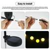 Solar Powered Garden Lights Firefly Lights 6/8/10 LED Outdoor Waterproof Vibrant Swaying Lights for Patio Pathway Decoration