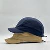 2026 Short-brimmed solid color baseball cap Lightweight Quick-Dry Polyester Adjustable Buckle Closure Sun Protection Breathable
