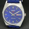 YENİLENMİŞ VINTAGE SEIKO 5 OTOMATİK JAPON ERKEK MAVİ KADRAN SAAT a434690-2