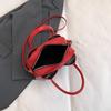 New Fashion Solid Color Handbag Bag Niche Design Shoulder Messenger Bag Women's Bag