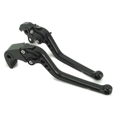 H62 Black HONDA Compatible with CBR1000RR SC57 and CB1000R SC60 (Black) Brake/Clutch Levers, 6-Level Adjustment,