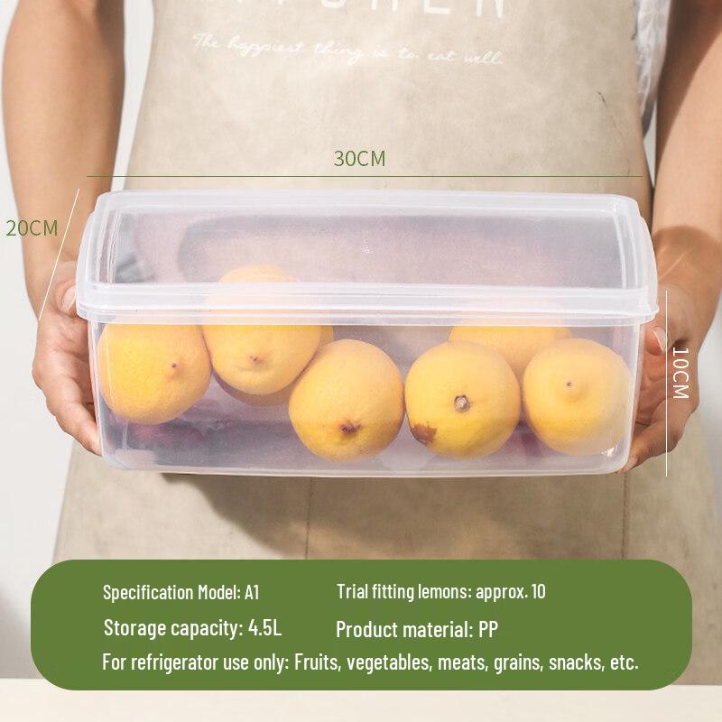 ZISIZ Plastic Food Storage Container