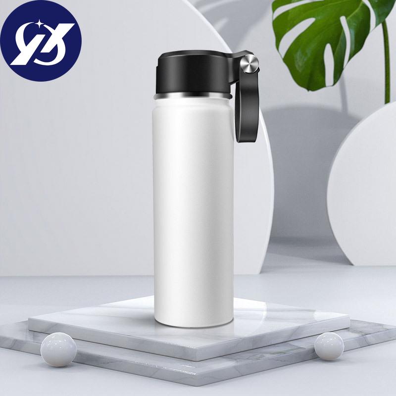 Car Cup Sports Outdoor Stainless Steel Large-capacity Water Glass Straw Mug