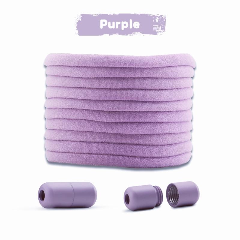 1Pair Elastic Laces Sneakers No Tie Shoe laces Colorful Shoelaces Without ties Kids Adult Semicircle Shoelace for Shoes