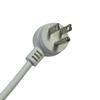 45° Elbow SVT 16AWG/3C 1.52m White Power Cord with American Standard Three-Prong High-Power Plug