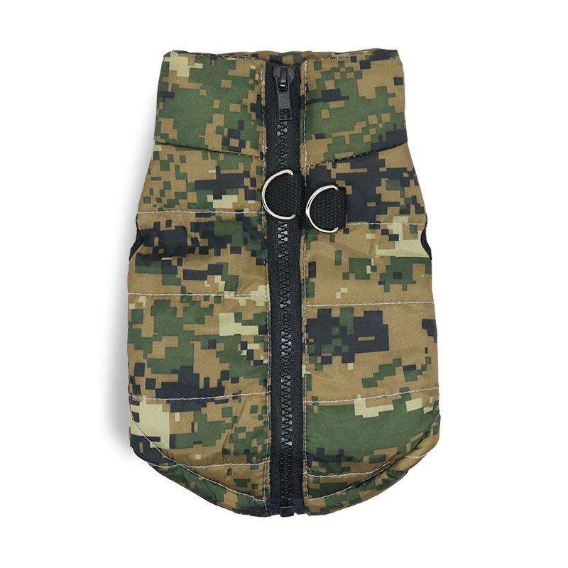 Winter Warm Pet Clothes For Small Dogs Windproof Pet Dog Coat Jacket Padded Clothing for Yorkie Chihuahua Puppy Cat Outfit Vest