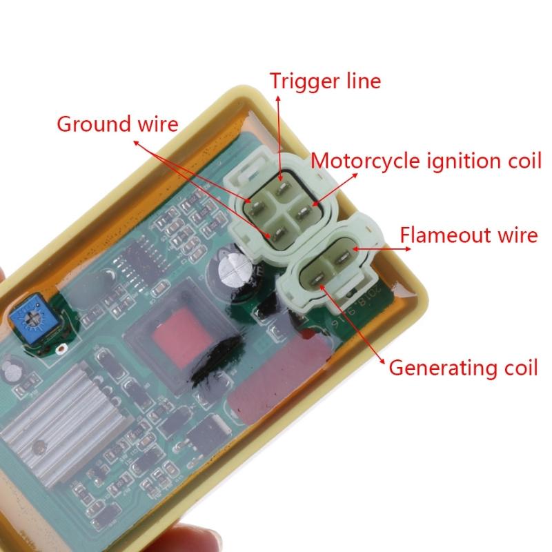 GY6 Igniter 6 Pins CDI Ignition Box for 50cc 60cc 125cc 150cc Scooter ATV GY6 Engine Motorcycle Accessories
