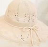 Summer Foldable Hats  Women Large Brim Sun Protection Hats Vacation Travel Seaside Cool Hats
