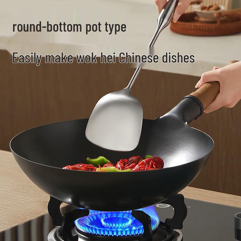 Chuda Huang Hand-Forged Iron Wok