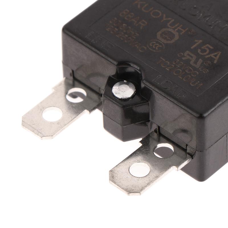 1Pc  88Ar 3A 4A 5A 7A 8A 10A 15A 20A 25A Automatic Reset Circuit Breaker Overload Switch Over Current Protector