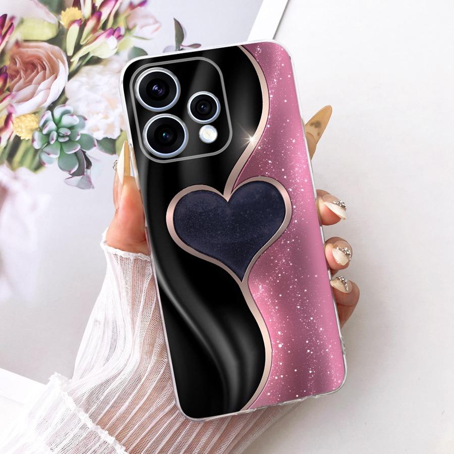 Case For OPPO Reno15 15F Protective Case For OPPO Reno15 F CPH2801 Reno 15  5G Capa Flower Soft Silicon TPU Phone Cover