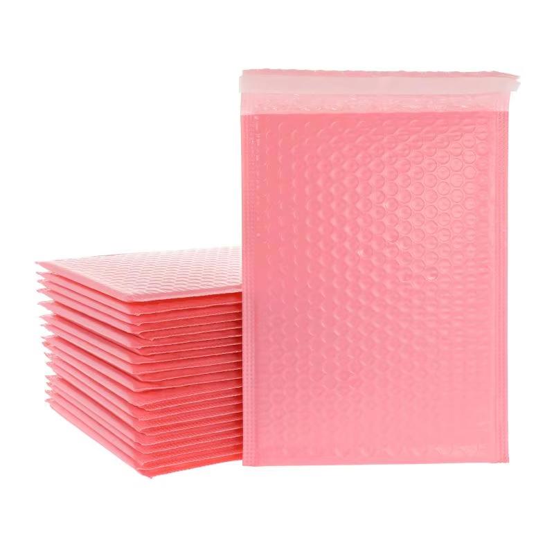 50Pcs Black White Bubble Mailers Poly Bubble Mailer Self Seal Padded Envelopes Gift Bag Shipping Packaging Envelope Bags