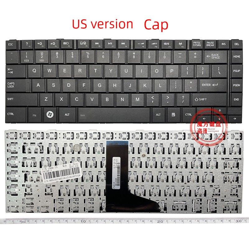 

Ru Applicable to Toshiba L800 L805 L830 C800 C830 C805 C840/D Keyboard M800 M805 (Black/cap) [new]] Official standard