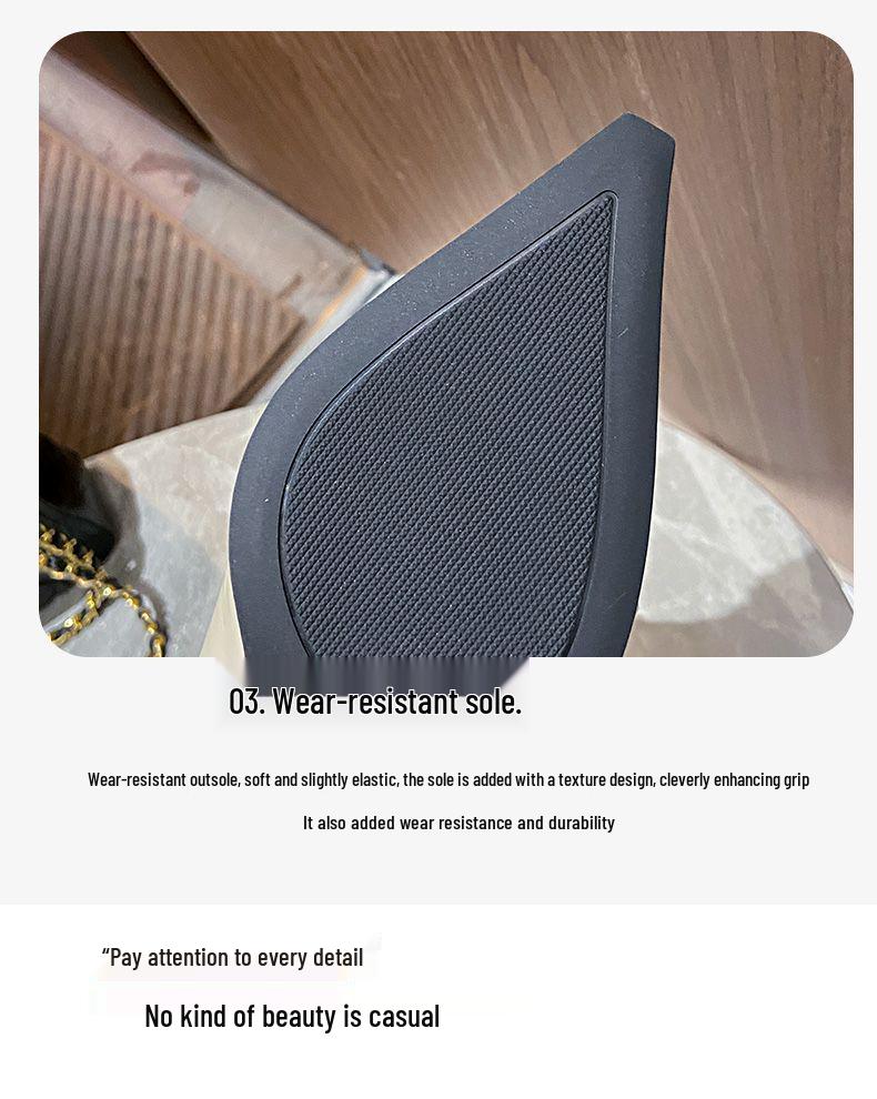 Women's Pointed Toe Stiletto Ankle Boots: Autumn/Winter 2025 - Zipper, Elastic, Versatile, High Heel, Short Tube Design.
