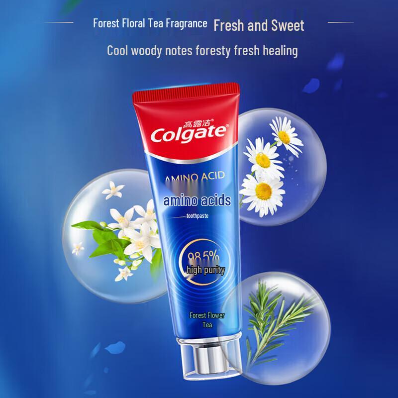 Colgate Amino Acid Fluoride Toothpaste, Forest Floral Tea, 100g