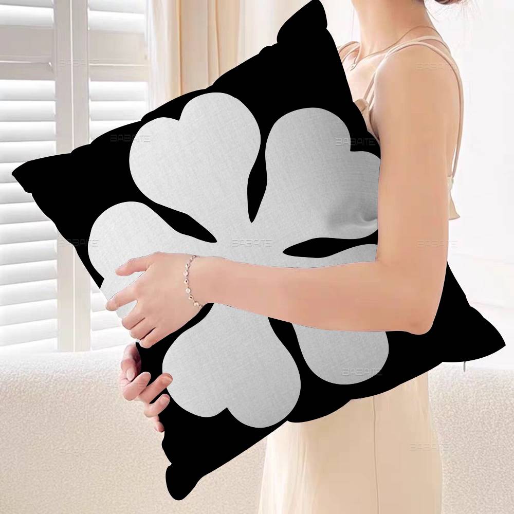 Black Clover Asta Anime Cushion Cover Pillow Cover Decor Pillowcase Printed Cushion Case for Couch