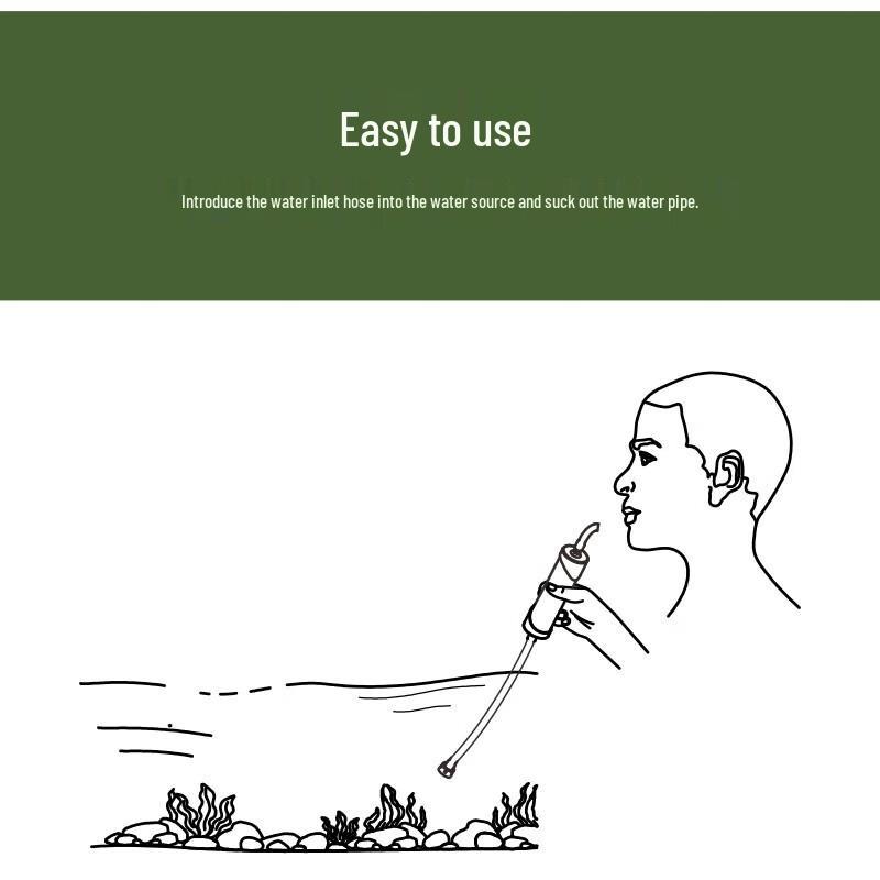 Jingyi Portable Straw Water Purifier