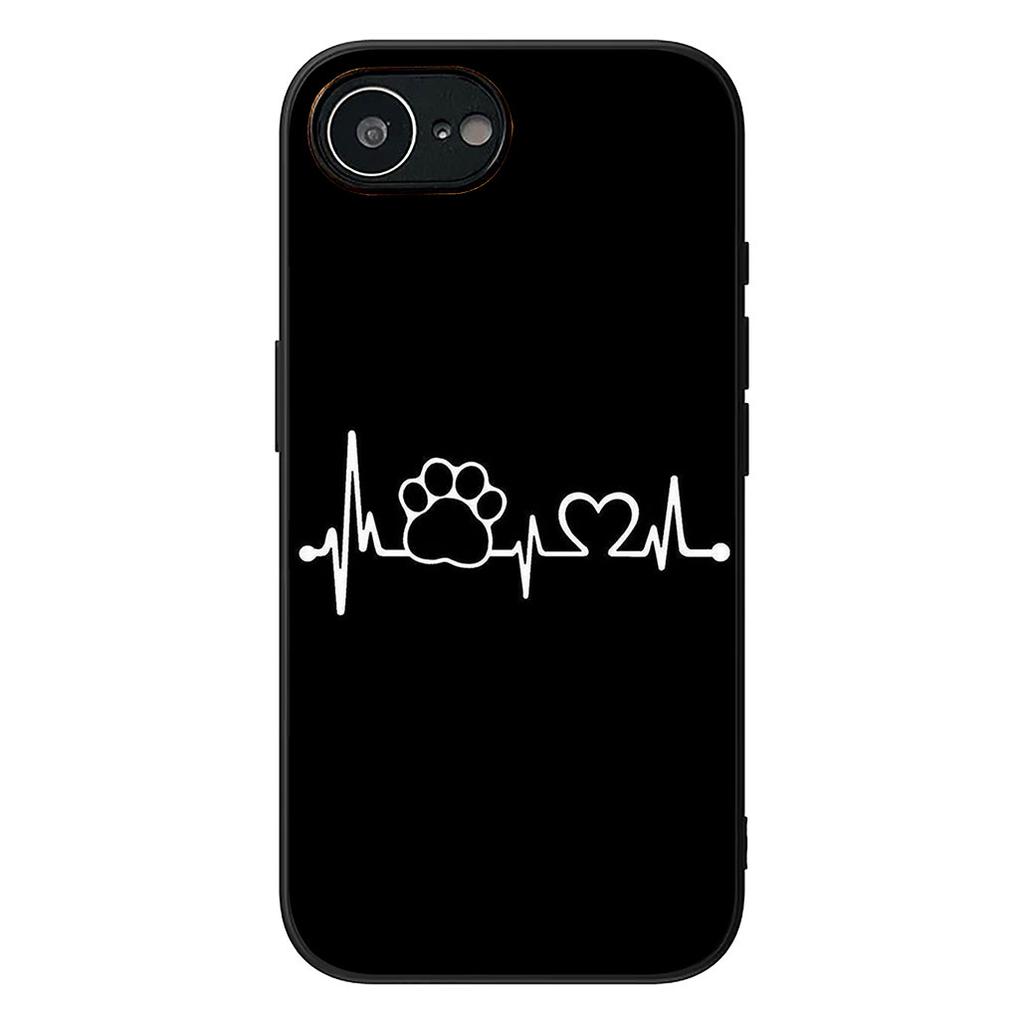 Cute Dog Cartoon Paw Cat Protective Cover for Apple iPhone 12 13 Mini XS 11 Pro Max 7 8 Plus XR SE 2022 SE3 + 8+ Phone Case