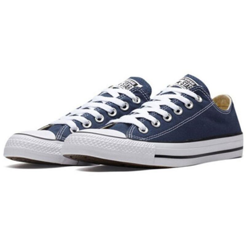 Converse Chuck Taylor All Star Unisex Low Canvas Shoes Classic Versatile Breathable Lightweight Blue 102329